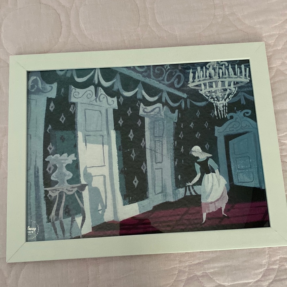Cinderella Disney Lithograph